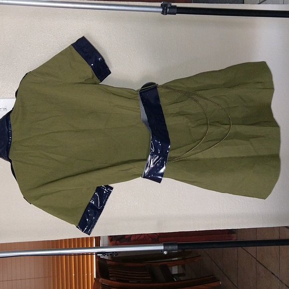 Halloween 4 PC Button Down Border Babe Outfit - Picture 4 of 9